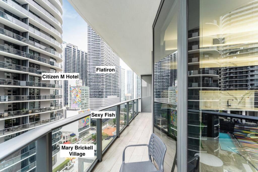 Luxurious Condo In Heart Of Brickell Miami Exterior foto